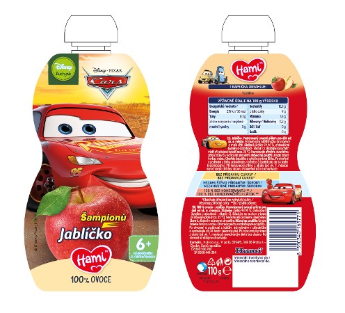 Mellin Pouch disney cars frutta mista 110 g